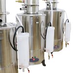 Water Distiller Manufacturer - Stainless Steel 5L/s Industrial Pure