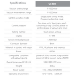 Vacuum Controller Manufacturer - Automatic VC100 TFT 1000mbar Rotary