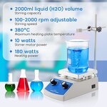 Magnetic Stirrer Manufacturer - High Temperature Hotplate 100-2000rpm