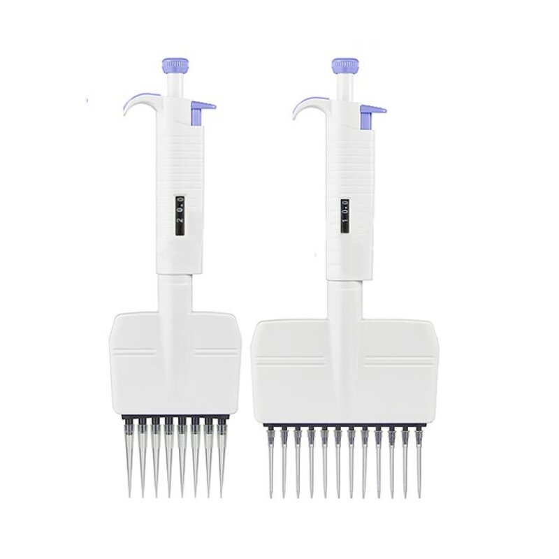 Pipettes Manufacturer - 12 Multi Channel 0.5-1000ul 8-Channel with Tips