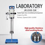 Homogenizer Manufacturer - High Shear Mixer 40L Laboratory Cosmetics