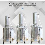 Water Purifier Manufacturer - Industrial 5-20L Stainless Steel Distilled