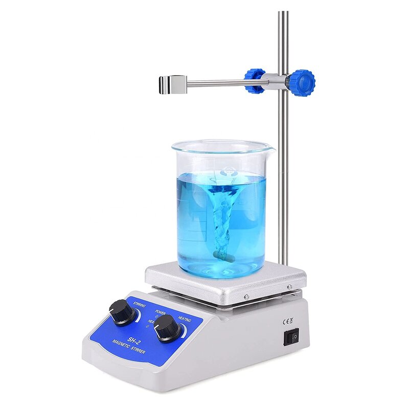 Magnetic Stirrer Manufacturer - 2000ml 520°F 100-2000 RPM 5x5 Inch