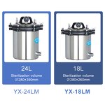 Autoclave Manufacturer - Medical Dental LPG Electric 18L Steam Sterilizer