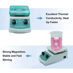 Magnetic Stirrer Manufacturer - 2000ml 520°F 100-2000 RPM 5x5 Inch