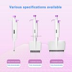 Pipettes Manufacturer - 12 Multi Channel 0.5-1000ul 8-Channel with Tips