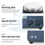 Magnetic Stirrer Manufacturer - 20L LCD Timer DC Motor Hotplate Laboratory