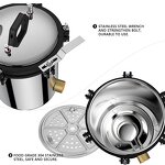 Autoclave Machine Manufacturer - Portable LPG Electric 24 Liter Steam