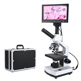 Microscope Manufacturer - HD Screen LED Light Digital Biological Students