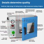 Vacuum Oven Manufacturer - LVO-1B LCD Display Lab Thermostatic Food