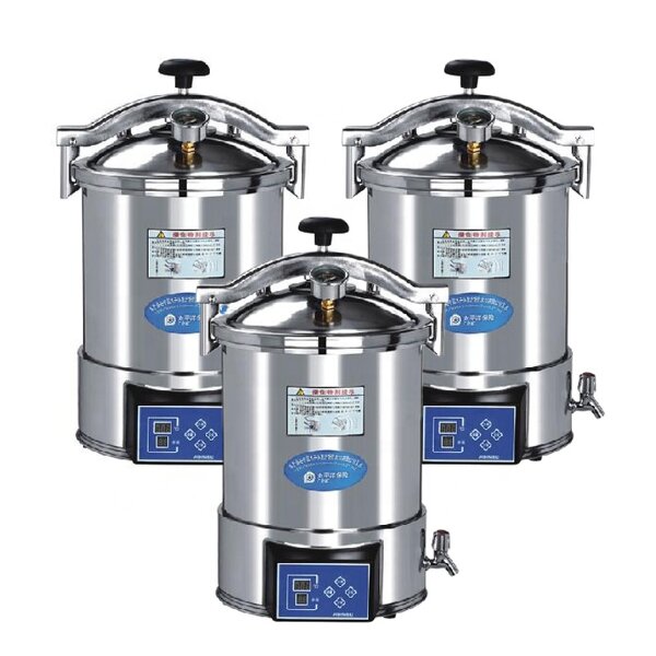 Autoclave Manufacturer - LCD 18L 24L Vertical Hospital Mushroom Substrate