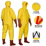 Chemical Protective Clothing Manufacturer - High Quality PPE Work Wear Resistant to Light Acid and Alkali for Firefighters