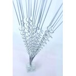 Bird Repeller Manufacturer - Smart Reflective Stainless Steel Wind Powered Spike Proof for Garden Farm
