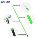 Rescue Hook Manufacturer - Fiberglass Stick Insulated with Foam Filled Made in China