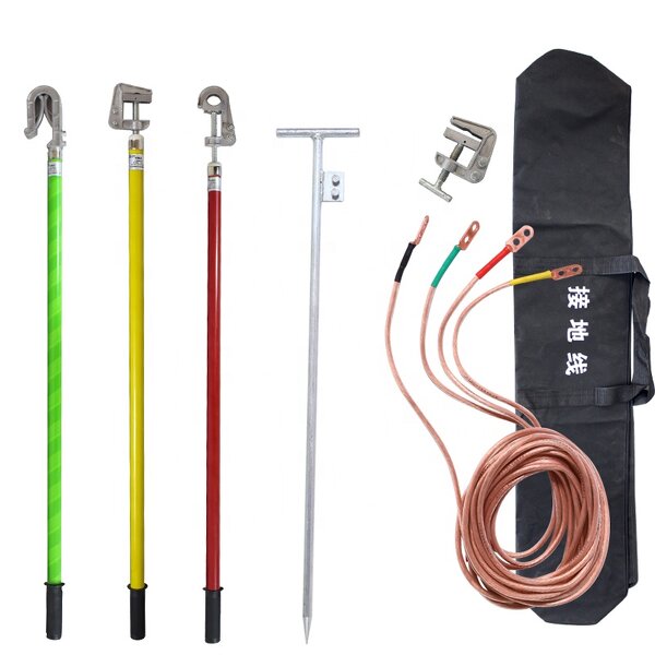 Copper Ground Earth Rod Manufacturer - 35kv Hot Selling High & Low-voltage Grounding Wire Set Safety