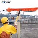 Hard Wire Cover Manufacturer - Wavy Rigid Plastic Insulating 0.4-500KV Red/Yellow Customized Overhead