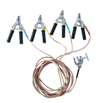 Portable Earthing Equipment Manufacturer - Smart Hv Personal Line Grounding Security Earth Wire PVC ISO Copper Core