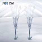 Bird Repeller Manufacturer - Smart Reflective Stainless Steel Wind Powered Spike Proof for Garden Farm