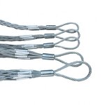 Cable Sleeves Manufacturer - High Quality Stainless Safety Wire Mesh Connector Sleeve for Safety Stringing