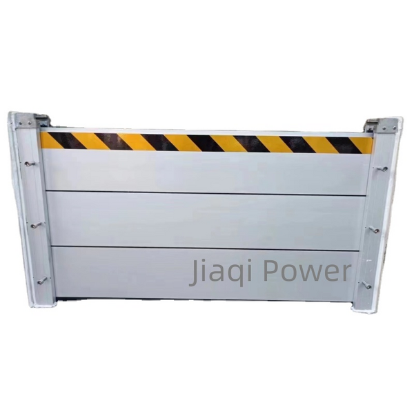 Anti-Flood Barrier System Manufacturer - Removable Aluminum 6063-T5 Reflective Home Garage Door Dam Water Safety