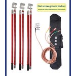 Earth Grounding Rod Manufacturer - Portable High Quality Copper Single Phase Type for Safety Protect