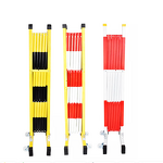 Safety Barrier Manufacturer - Wheeled Expandable Retractable Fence FRP Isolation Protective