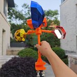 Bird Repellent Manufacturer - Wind Flash Seven-color Diamond-shaped Mirror Flashing Solar-powered