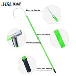 Rescue Stick & Hook Manufacturer - Telescopic Fiberglass Insulated with 500 lb Load Capacity