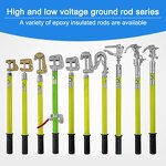 Earth Ground Rod Manufacturer - Portable High Voltage Electrical Copper Price Low Voltage Safety