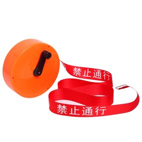 Safety Warning Tape Belt Manufacturer - Box Adjustable for Construction Sections