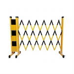 Safety Barrier Manufacturer - Wheeled Expandable Retractable Fence FRP Isolation Protective