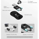 VGN Dragonfly F1 Pro Max - 2.4g Wireless 3395 55g Gaming Mouse for PC Gamers