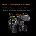 Viltrox EF-DL Adapter - for EF/EF-S Lenses and for Ronin 4D Cinema Camera
