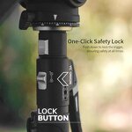 YC ONION PINETA Monopod Pro - One-button Stretch Carbon Fiber Quick-release