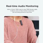 BOYA BY-W4 - 4-Channel Wireless Lavalier Lapel Microphone for iPhone Camera