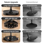 TELESIN Magnetic Mobile Phone Floor Stand - Cantilever Live Broadcast Tablet Bracket