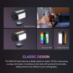 TTArtisan RGB Mini Magnetic LED Fill Light - 400-750nM Visible Light
