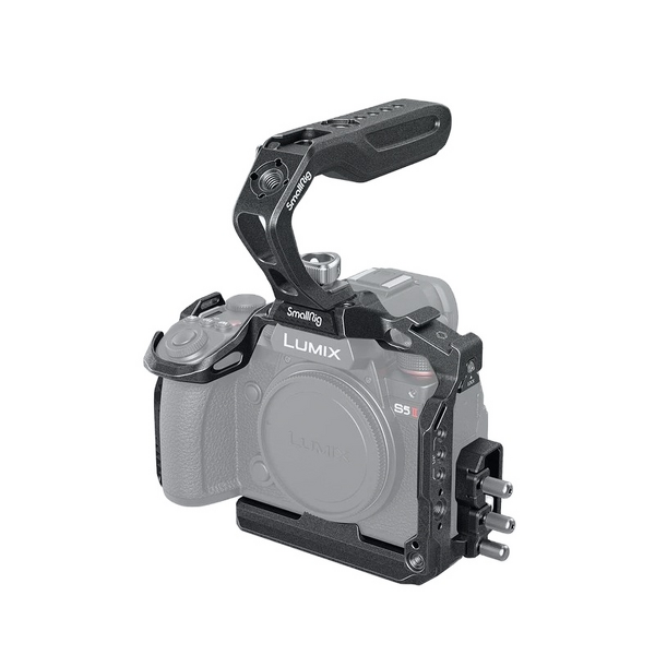 SmallRig G9 II S5 II Cage Kit - for LUMIX G9 II/S5 II/S5 IIX Top Handle Cable Clamp