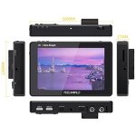 FEELWORLD LUT7S - 7 Inch Ultra Bright 2200nits DSLR Camera Field Monitor 3G-SDI 4K