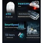 VGN Dragonfly F1 Pro Max - 2.4g Wireless 3395 55g Gaming Mouse for PC Gamers