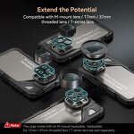 SmallRig Dual Handheld Phone Cage Kit - for iPhone 15 Pro Max with Wireless Handles