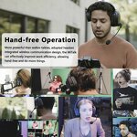 Saramonic Witalk WT9S - Full Duplex Wireless Intercom Headset Microphone System for Team