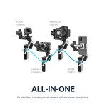 FeiyuTech SCORP Mini 2 - Multi in One 3-axis Handheld Universal Stabilizer for Camera