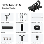 FeiyuTech SCORP-C - Handheld Gimbal 3-Axis Stabilizer Handle Grip for DSLR Camera