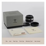 TTArtisan 23mm F1.4 - Manual Focus Camera Lens for Sony E Mount Fuji XA Olympus