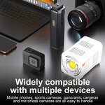 LM15 - Photography Light Power Supply Handle Fill Light Camera Battery