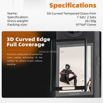 Insta360 X4 Tempered Glass Screen Protector - Anti-scratch 9HD Protective Films
