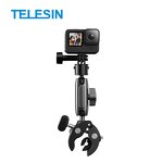 Telesin Handlebar Mount for Go Pro - Motorcycle Bicycle Quick Release Clamp Clip