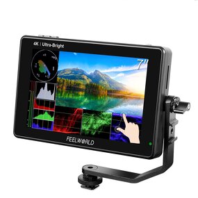 FEELWORLD LUT7S PRO - 7 Inch 2200nits 3D LUT Touch Screen DSLR Camera Field Monitor