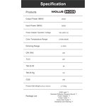 ZHIYUN MOLUS G300 - 300W COB LED Light 2700K-6500K Video Lights APP Control